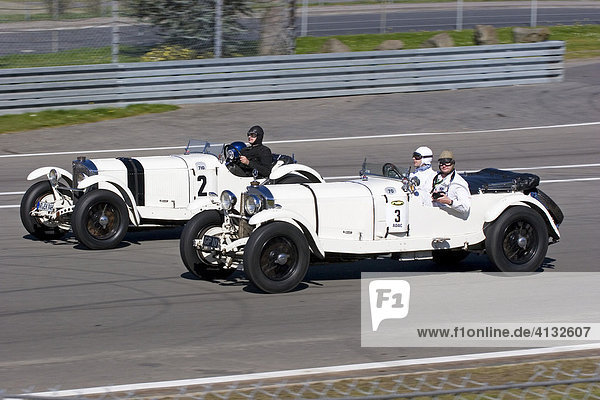 Historische Mercedes Benz Kompressor 710 SS und 710 SSKL  Baujahr 1930  Nürburgring Classic 2007