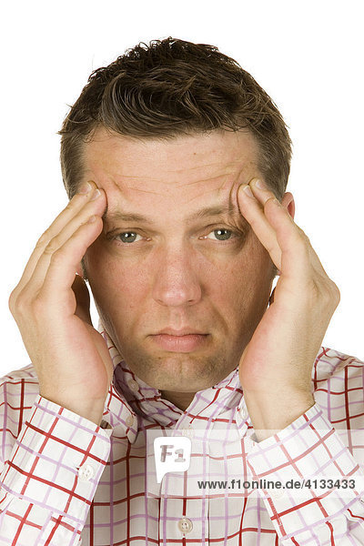 Mann  40-jährig  mit Kopfschmerzen