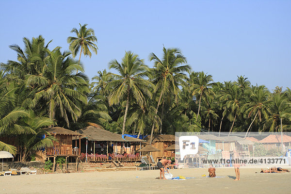 Beach  Palolem  Goa  India