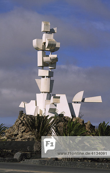 Monumento al Campesino  Mozaga  Lanzarote  Kanaren  Spanien