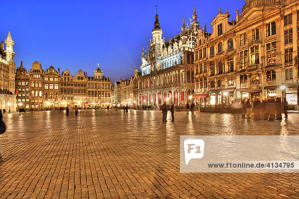 Grote Markt  Brüssel  Belgien