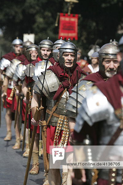 ITA  Italy  Rome : Anual historical foundation parade for the city of Rome on the 21.April 753 bC.