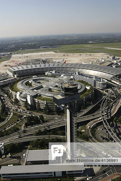 Flughafen Düsseldorf  Nordrhein-Westfalen  Deutschland