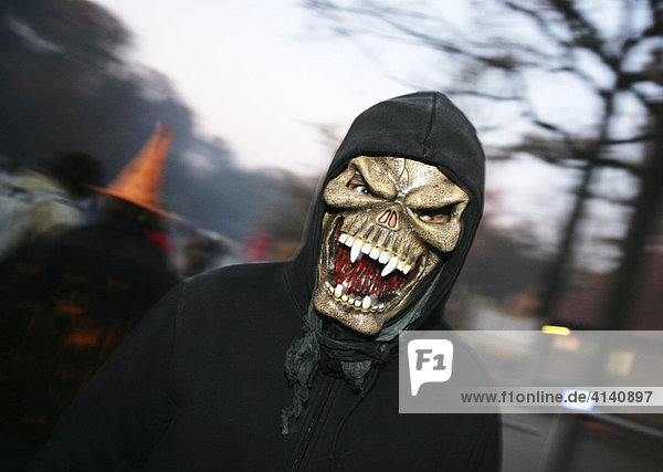 Halloween Party in the Zoom Elebniswelt world of experience in Gelsenkirchen North-Rhine Westphalia Germany
