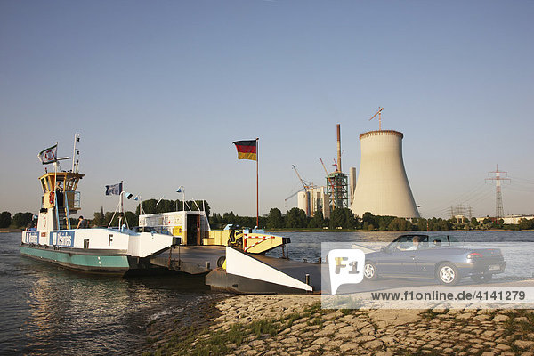 Baustelle Steinkohlekraftwerk Walsum 10  bis 2010 soll hier das modernste Steinkohlekraftwerk Deutschlands entstehen  Duisburg  Nordrhein-Westfalen  Deutschland  Europa