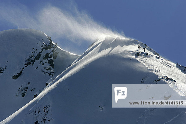 Snow rim in the Pirin mountains in ski resort Bansko  Bulgaria