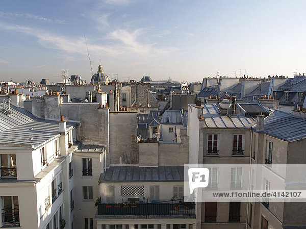 Roofs of Paris  France