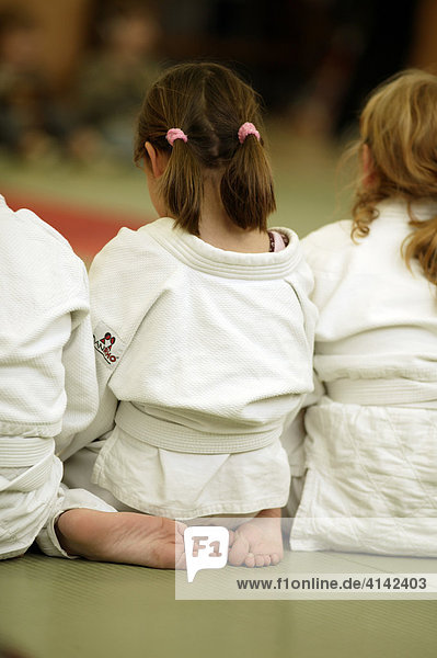 Mädchen beim Judo