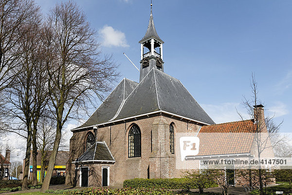 Dorfkirche  Aagtekerke  Walcheren  Zeeland  Niederlande  Europa