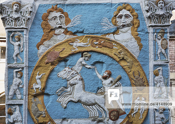 Römisches Grabmal Igeler Säule Detail Rheinisches Landesmuseum Trier Rheinland-Pfalz Deutschland