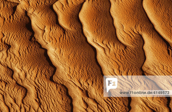 Sandstrukturen  Sossusvlei  Namib-Wüste  Namibia  Afrika