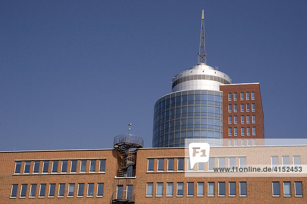 Hanseatic Trade Center HTC an der Kehrwiederspitze in der Hamburger Hafencity