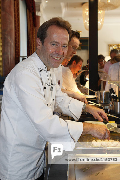 Grandhotel Schloss Bensberg  festival of master chefs  star chef Dieter Mueller  Bergisch Gladbach-Bensberg  North Rhine-Westphalia  Germany