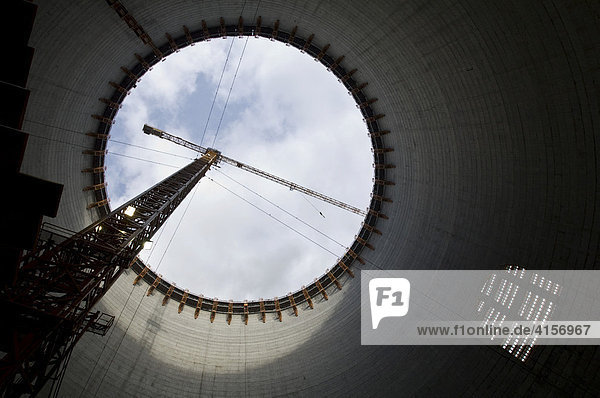Europas grösste Baustelle Braunkohlekraftwerk Neurath Nordrhein-Westfalen Deutschland