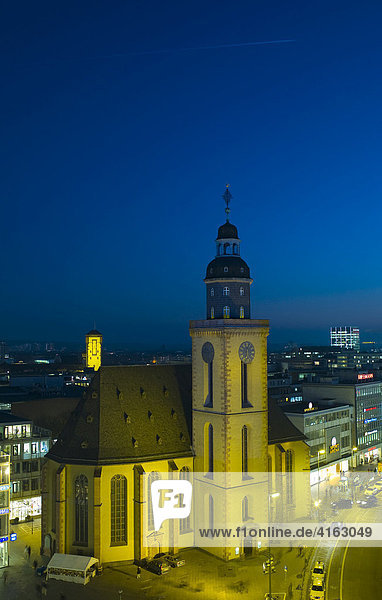 Die St. Katharinenkirche größte evangelische Kirche in Frankfurt  Frankfurt  Deutschland  Europa
