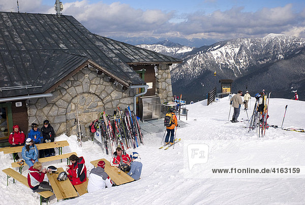 Restaurant im Skigebiet Lukova  Jasna  Niedere Tatra  Slowakei