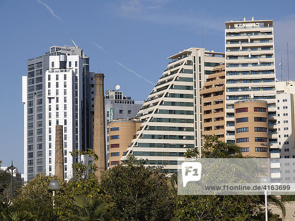 Moderne Stadtgestaltung in Valencia  Spanien