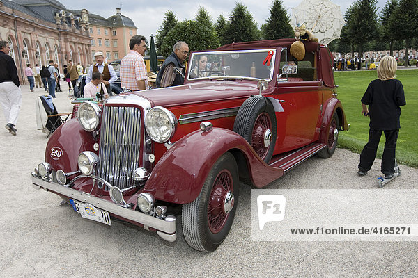 Amstrong Siddeley Tick Ford GB 1936  Oldtimer-Gala Schwetzingen  Baden Württemberg Deutschland