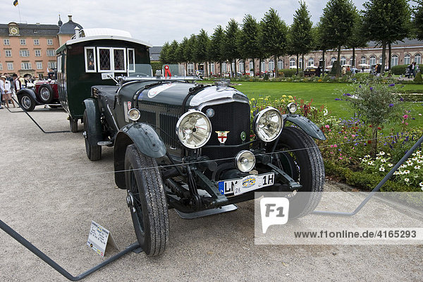 Bentley 8-litre (1931) with Eccles-Camper  GB 1928  Oldtimer-Gala Schwetzingen  Baden Württemberg Deutschland