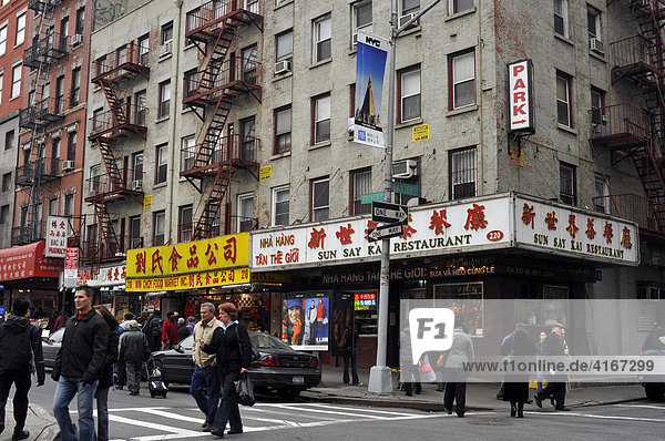 Chinatown  New York  USA