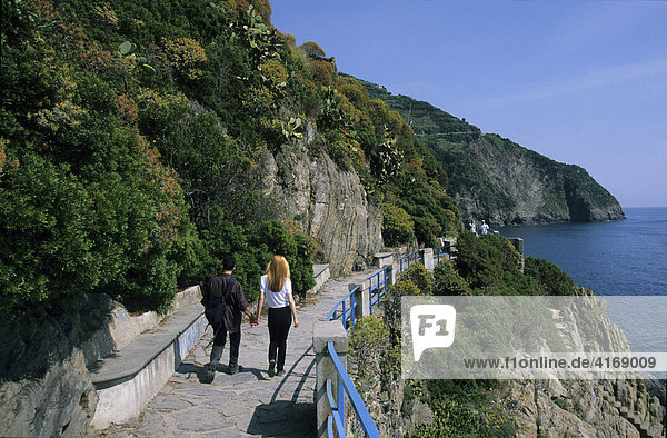 Liguria Cinque Terre Manarola Via dell'Amore