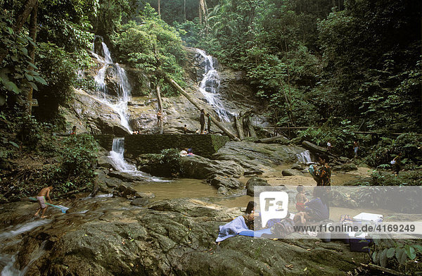 Templer Park ( leisure park in rainforest ) near Kuala Lumpur - Malaysia
