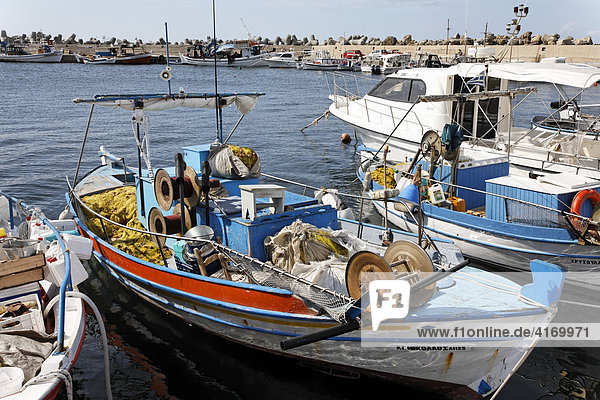 Fischerhafen  Ierapetra  Ostkreta  Kreta  Griechenland