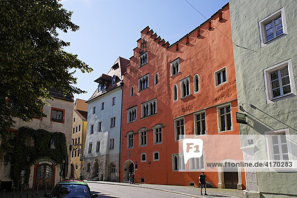 Runtingerhaus in Keplerstraße Regensburg Oberpfalz Bayern