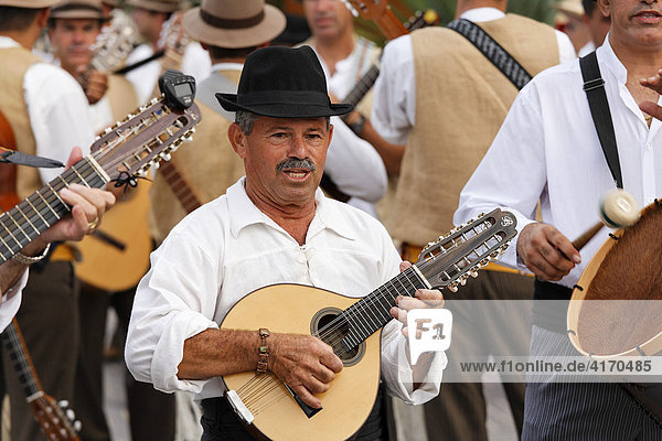 Folklore group in Maspalomas  Gran Canaria  Spain