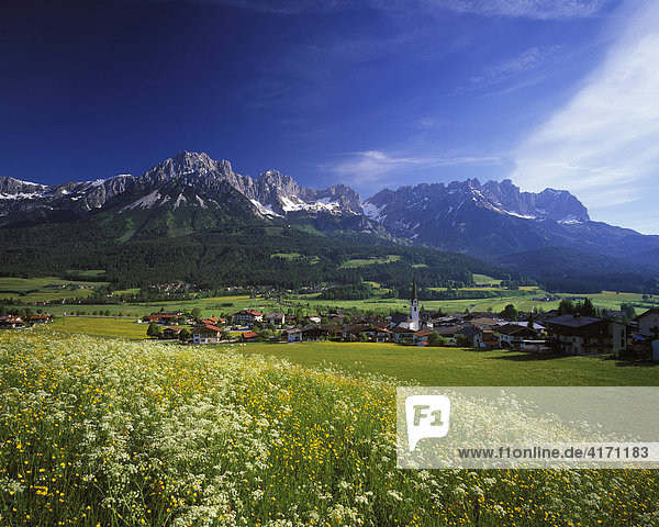 Ellmau  Wilder Kaiser  Tirol  Österreich