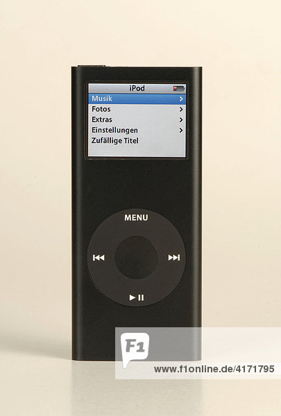 Apple iPod nano II schwarz