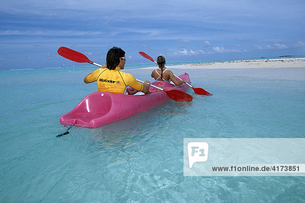 Kayaking  Olhuveli  Südatoll  Malediven
