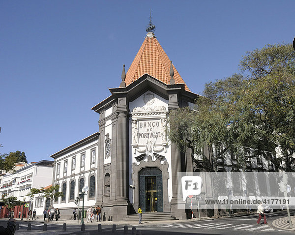 Banco de Portugal  Funchal  Madeira  Portugal