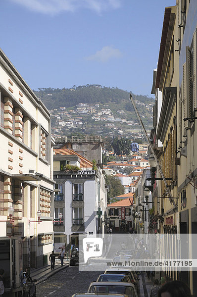 Altstadt  Funchal  Madeira  Portugal