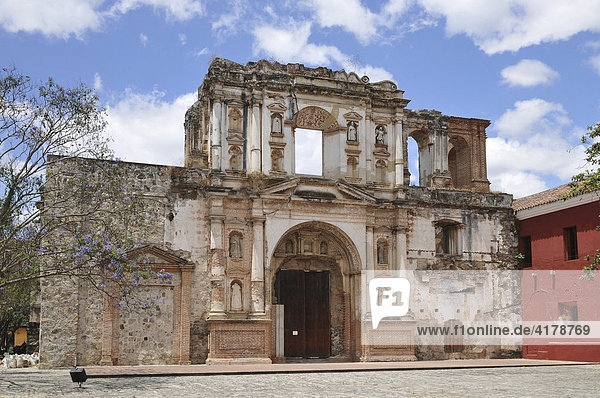 Convento de la Compania de Jesus  Ruine  Antigua Guatemala  Guatemala  Mittelamerika