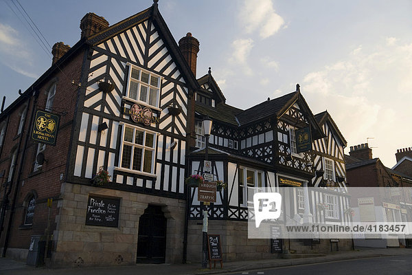 Lion & Swan Hotel in Congleton  Cheshire  England