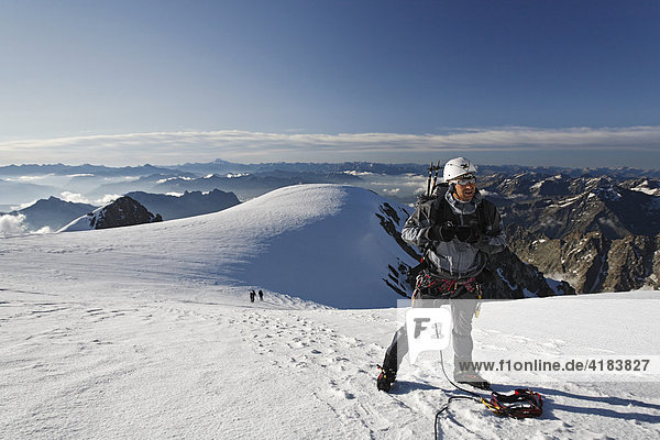 Mont Pelvoux 3.946 m Provence-Alpes-Cote de Azur Hautes-Alpes France