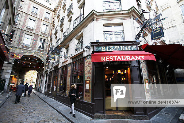 Bistro Restaurant 1900 am Place de l'Odeon (Hinterhof)  PARIS  FRANKREICH