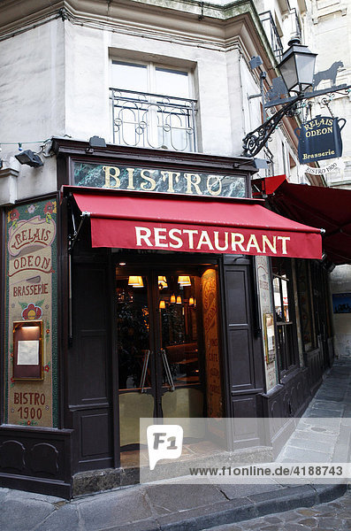 Bistro Restaurant 1900 am Place de l'Odeon (Hinterhof) PARIS FRANKREICH