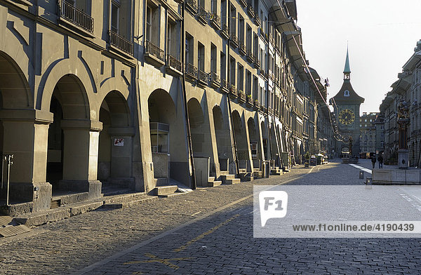 Altstadt von Bern  Schweiz  Europa