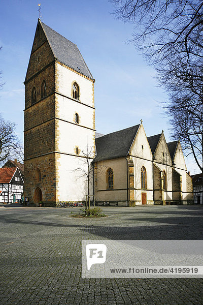 Evangelische St. Johanniskirche  Halle (Westfalen)  Nordrhein-Westfalen  Deutschland