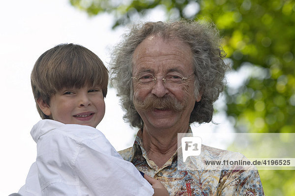 Jean Puetz with son Jean