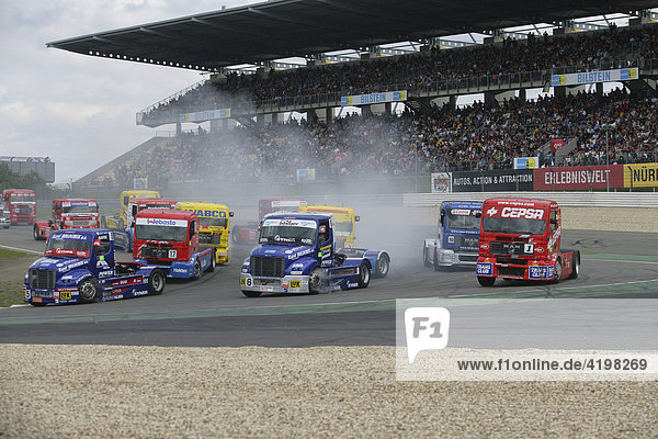 ADAC-Truck-Grand-Prix 2007 auf dem Nürburgring bei Adenau Rheinland-Pfalz Deutschland
