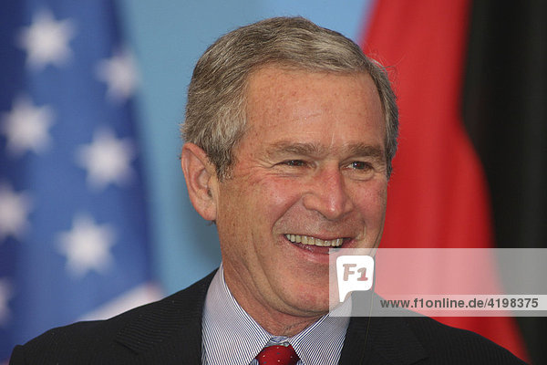 Der amerikanische Präsident George W. Bush