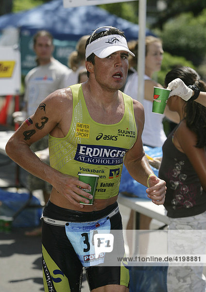 Michael Göhner (GER) bei der Ironman-Triathlon-Weltmeisterschaft in Kailua-Kona  Hawaii USA.