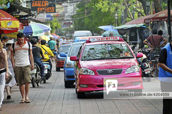 Taxi  Bangkok  Thailand  Asien
