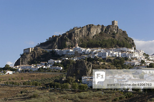 Zahara de la Sierra  Andalusien  Spanien