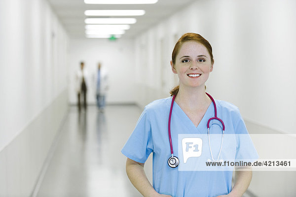 Nurse smiling  portrait