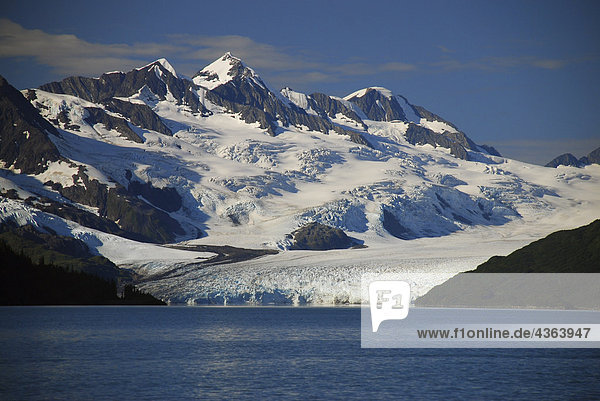 Szenische Ansicht der Harriman Gletscher in Harriman Fjord  Prince William Sound  Alaska