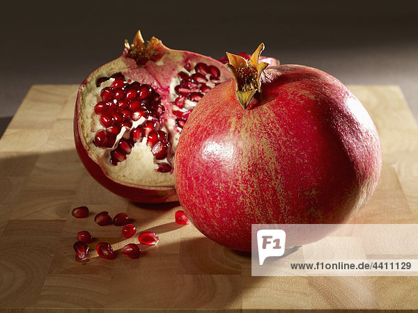 Pomegranate  close-up